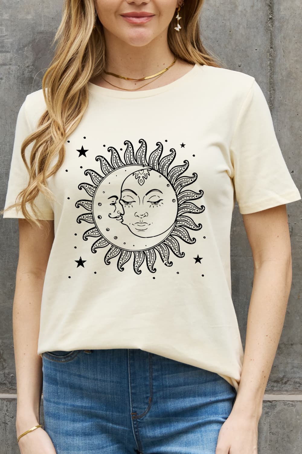 Sun and Star Graphic Tee
