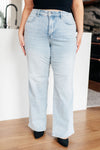 Judy Blue - Brooke High Rise Control Top Vintage Wash Straight Jeans