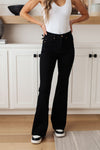 Sample Judy Blue Etta High Rise Control Top Flare Jeans in Black