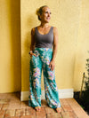 Hawaiiana Floral Print Pants