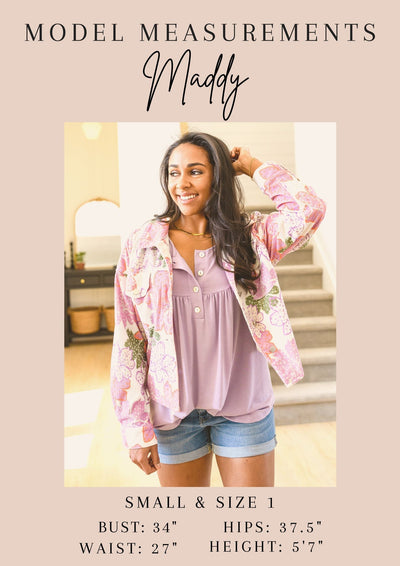 Sample Daydreamer Mixed Floral Top