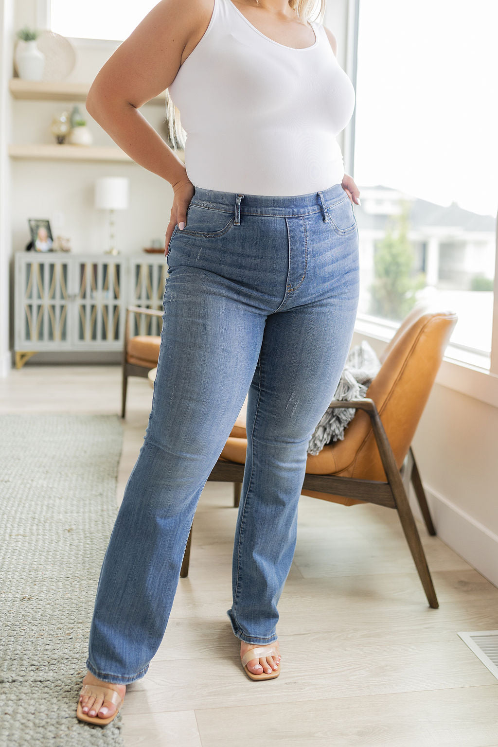 Judy Blue, Jeans, Judy Blue Pull On Super Flare Jeans