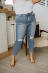 IS Judy Blue - Reese Rhinestone Slim Fit Jeans
