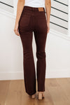 Judy Blue - Sienna High Rise Control Top Flare Jeans in Espresso