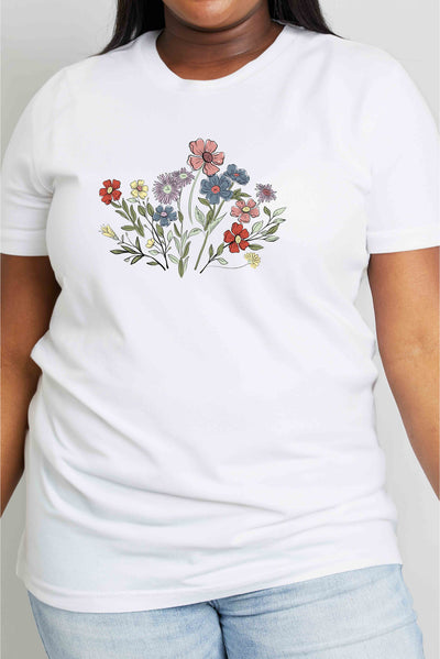 Flower Graphic Tee