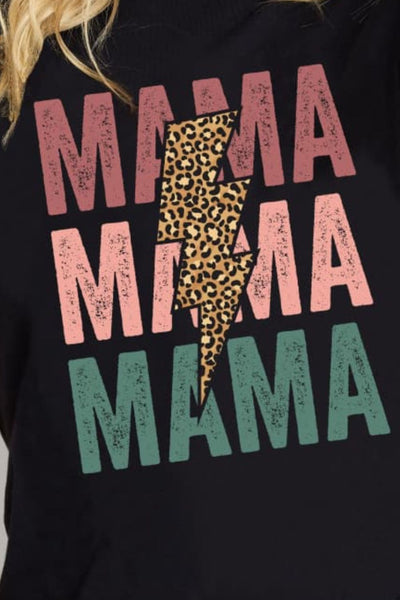 MAMA Graphic Cotton T-Shirt