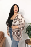 Sew In Love Cardigan with Aztec Pattern