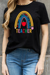 Teacher Rainbow Graphic Tee