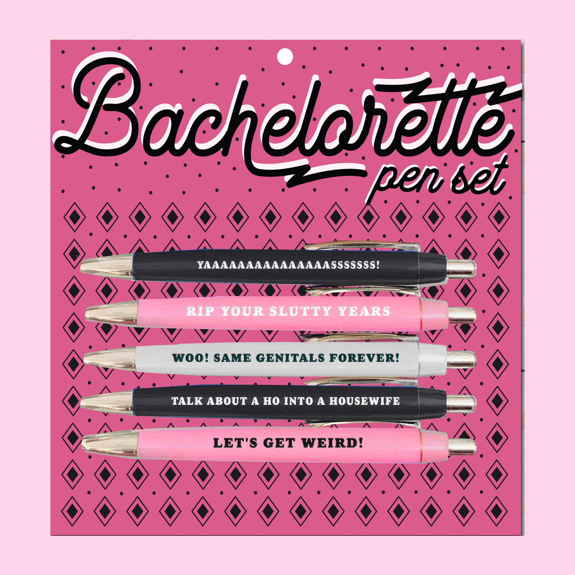 Bachelorette Pen Set