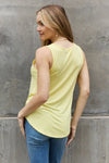 BOMBOM Cathy Cross Top in Butter Yellow
