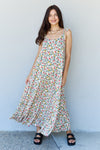 In The Garden Maxi Dress in Natural Rose