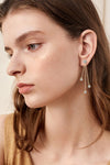 1.2 Carat Moissanite Layered Earrings