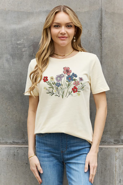 Flower Graphic Tee