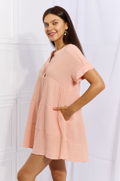 Easy Going Tiered Ruffle Dress
