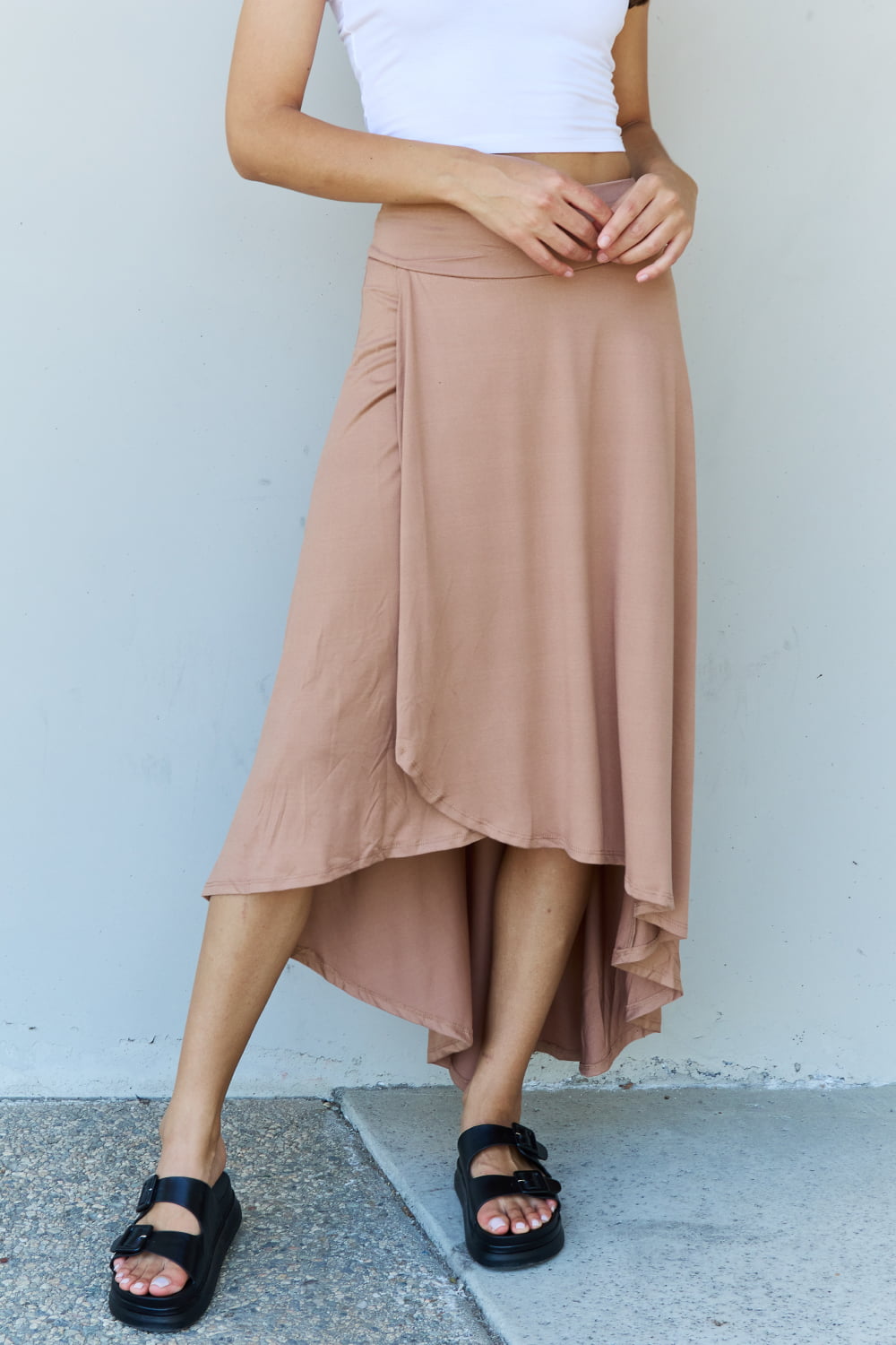First Choice Maxi Skirt in Camel