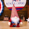Sitting Posture Faceless Gnome Ornaments Independence Day Decor