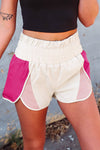 Run With Me Color Block Shorts