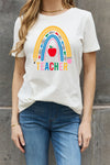 Teacher Rainbow Graphic Tee