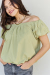 Heyson Light The Way Blouse in Lime
