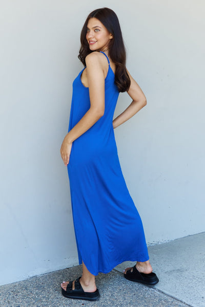 Good Energy Maxi Dress in Royal Blue