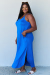 Good Energy Maxi Dress in Royal Blue