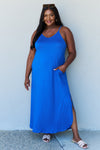 Good Energy Maxi Dress in Royal Blue