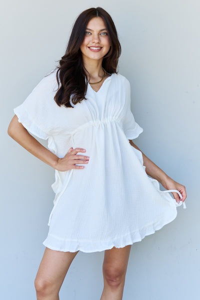 Out Of Time Dress in White