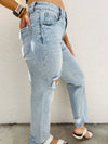 Risen - New Me Distressed Straight Jeans