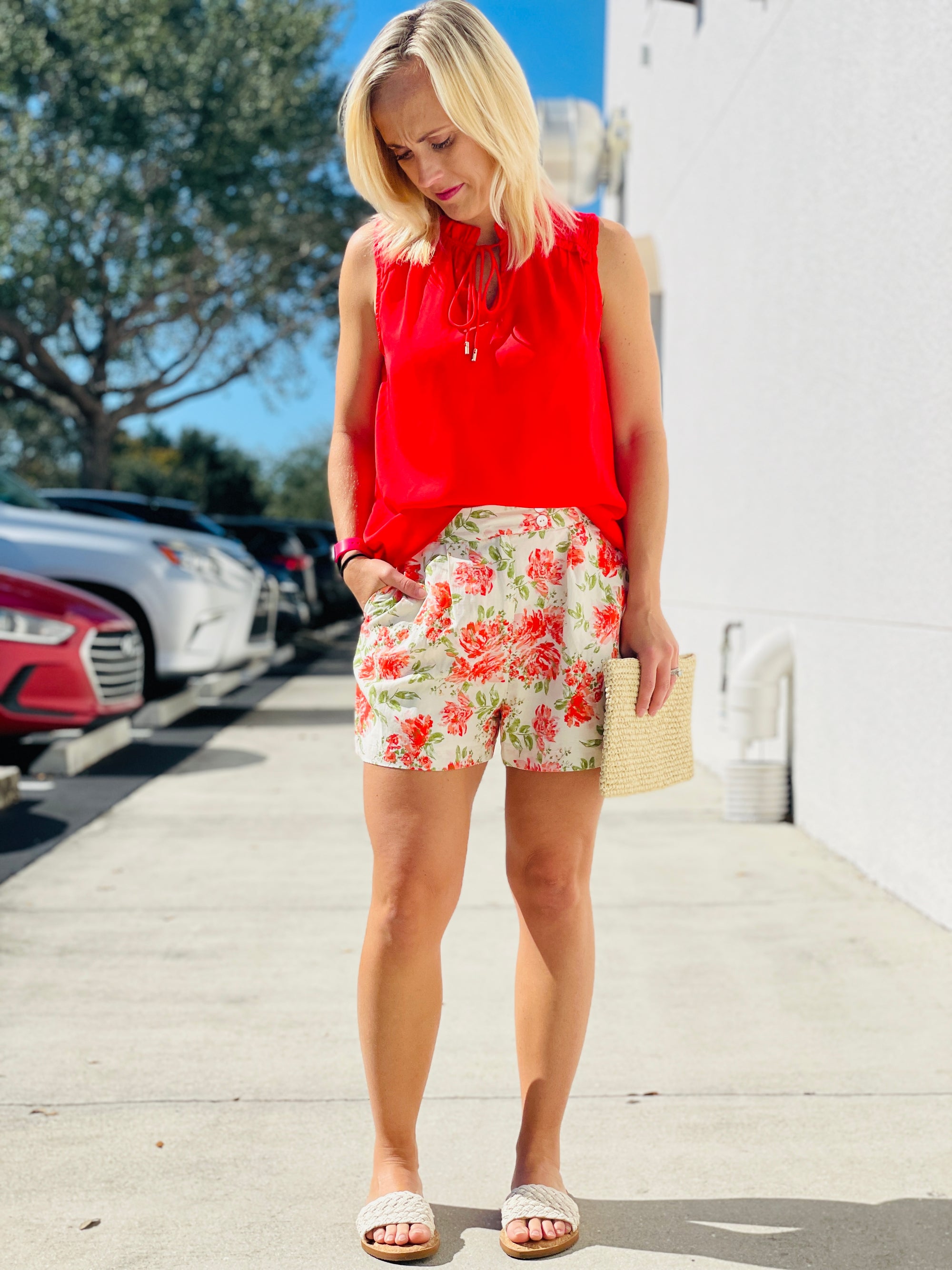 Loved By You Floral Shorts