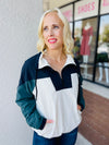 Dash Color Block 1/4 Zip Pullover