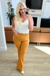 Judy Blue - Melinda High Rise Control Top Flare Jeans in Marigold