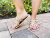 Walk the Talk Studded Sandals