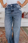 Judy Blue - Katrina High Waist Distressed Denim Trousers