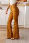 Judy Blue - Melinda High Rise Control Top Flare Jeans in Marigold