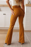 Judy Blue - Melinda High Rise Control Top Flare Jeans in Marigold