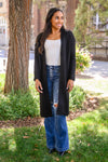 One Of The Girls Cardi In Black