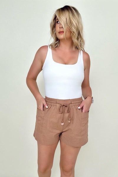 Lazy Days Utility Short in Brown