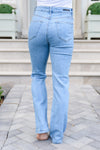 IS RISEN Rylee 90s High Rise Straight Leg Jeans