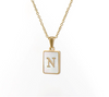 PREORDER: 18K Gold Plated Initial Necklace