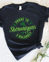 PRONE TO SHENANIGANS TEE (BELLA CANVAS)