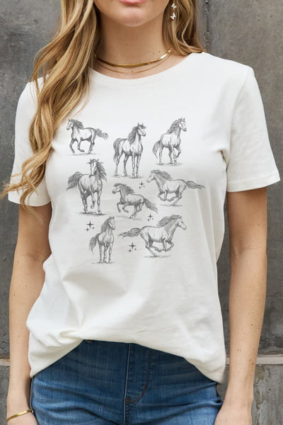 Horses Graphic Tee
