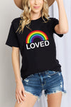 LOVED Graphic Cotton T-Shirt
