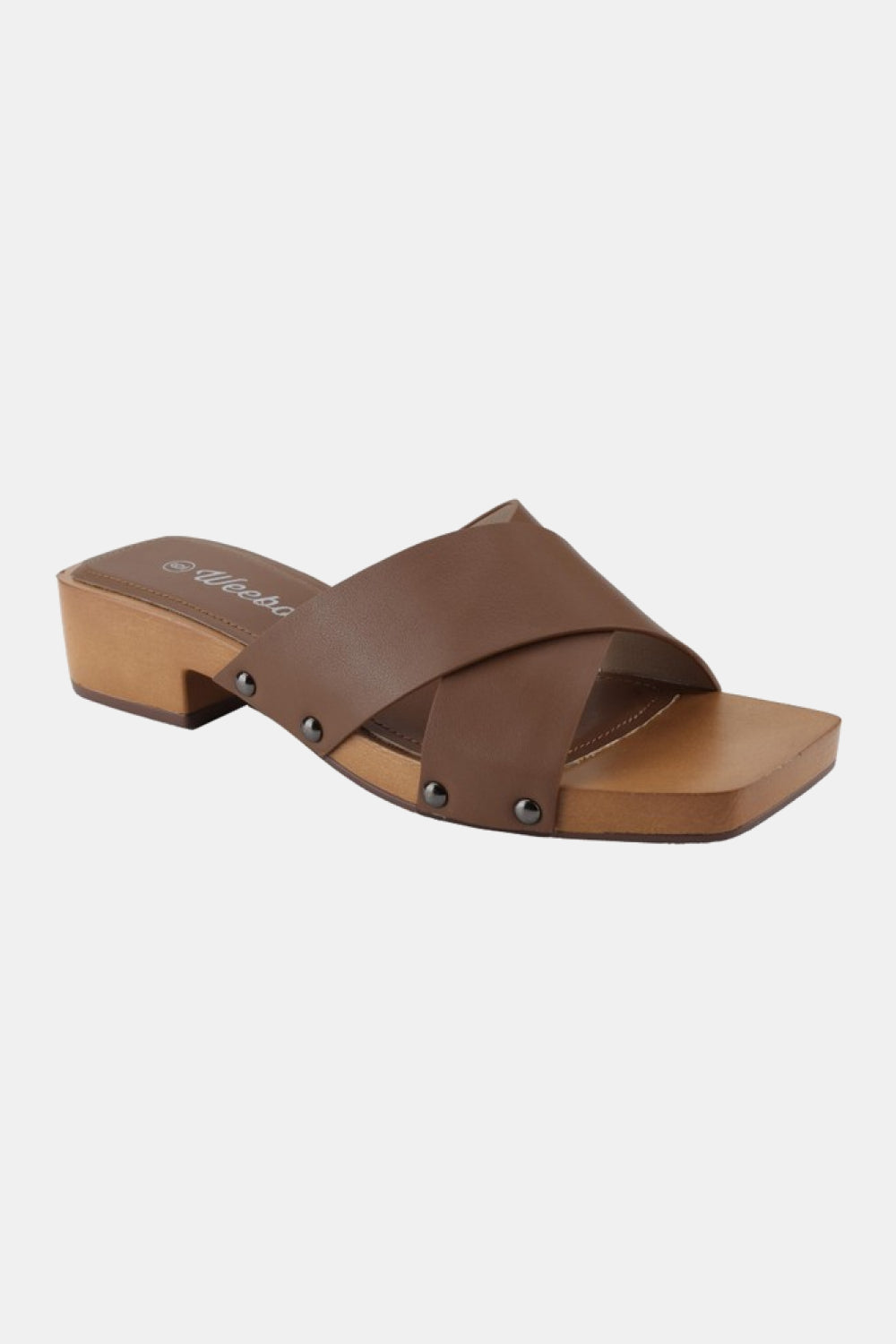 Step Into Summer Mules in Brown