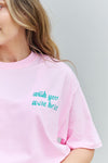 Wish You Were Here Oversized Graphic T-Shirt