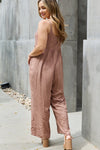 All Day Jumpsuit in Mocha