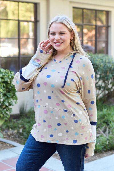 Plus size hotsell polka dot sweater