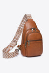 It's Your Time Leather Sling Bag