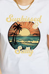 SUNKISSED & SALTY Graphic Cotton T-Shirt