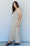 In The Garden Maxi Dress in Natural Rose