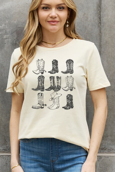 Cowboy Boots Graphic Tee